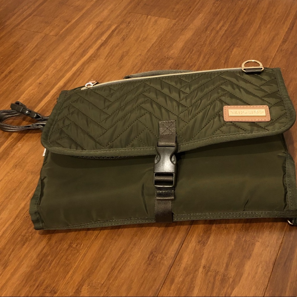 Skip Hop diaper clutch